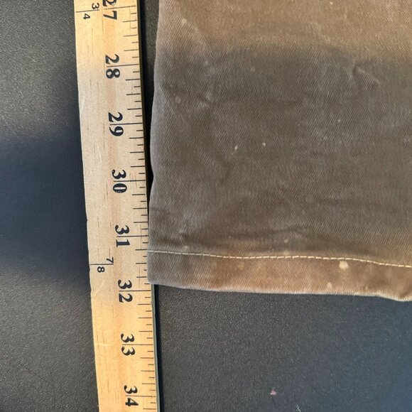 Kuhl Brown Rydr Work Pants, Vintage Patina, Canvas Work Pants, Size 38x32 - Picture 9 of 9